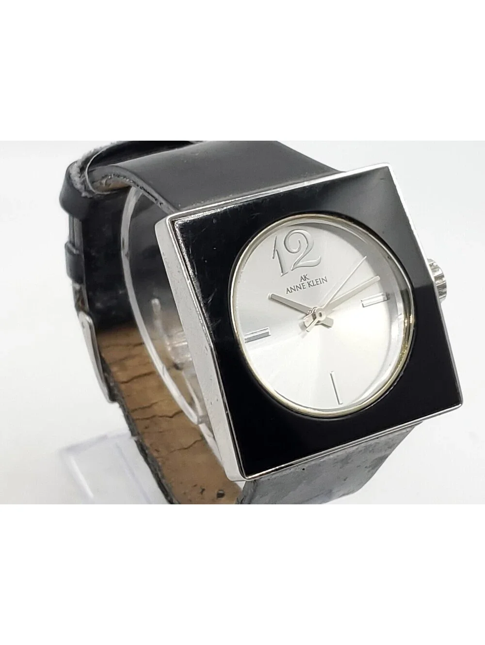 Anne Klein Watch Women New Battery Silver Dial 34mm